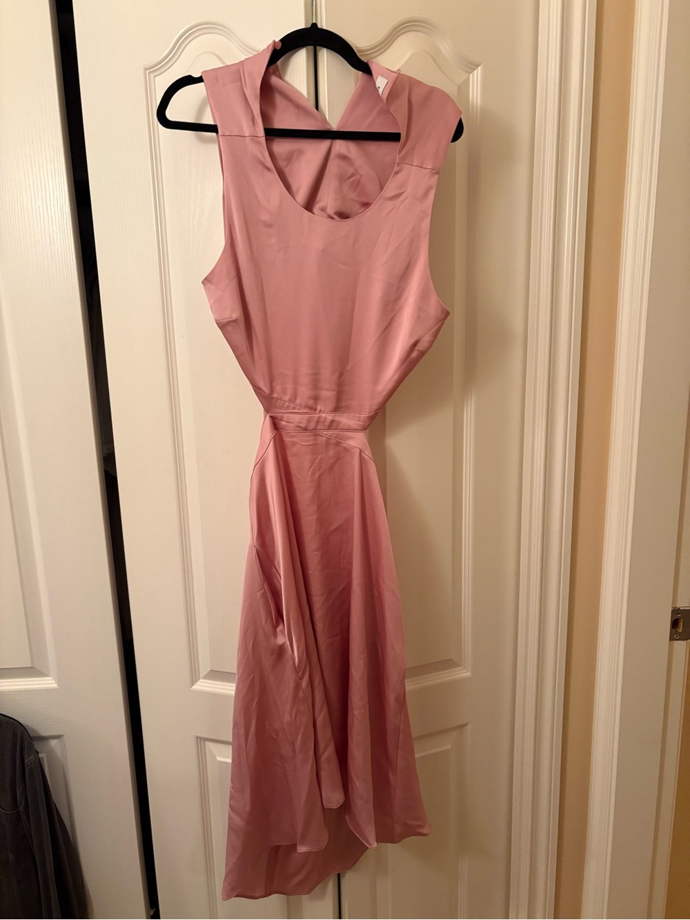 Babaton Pink Cella Satin Dress